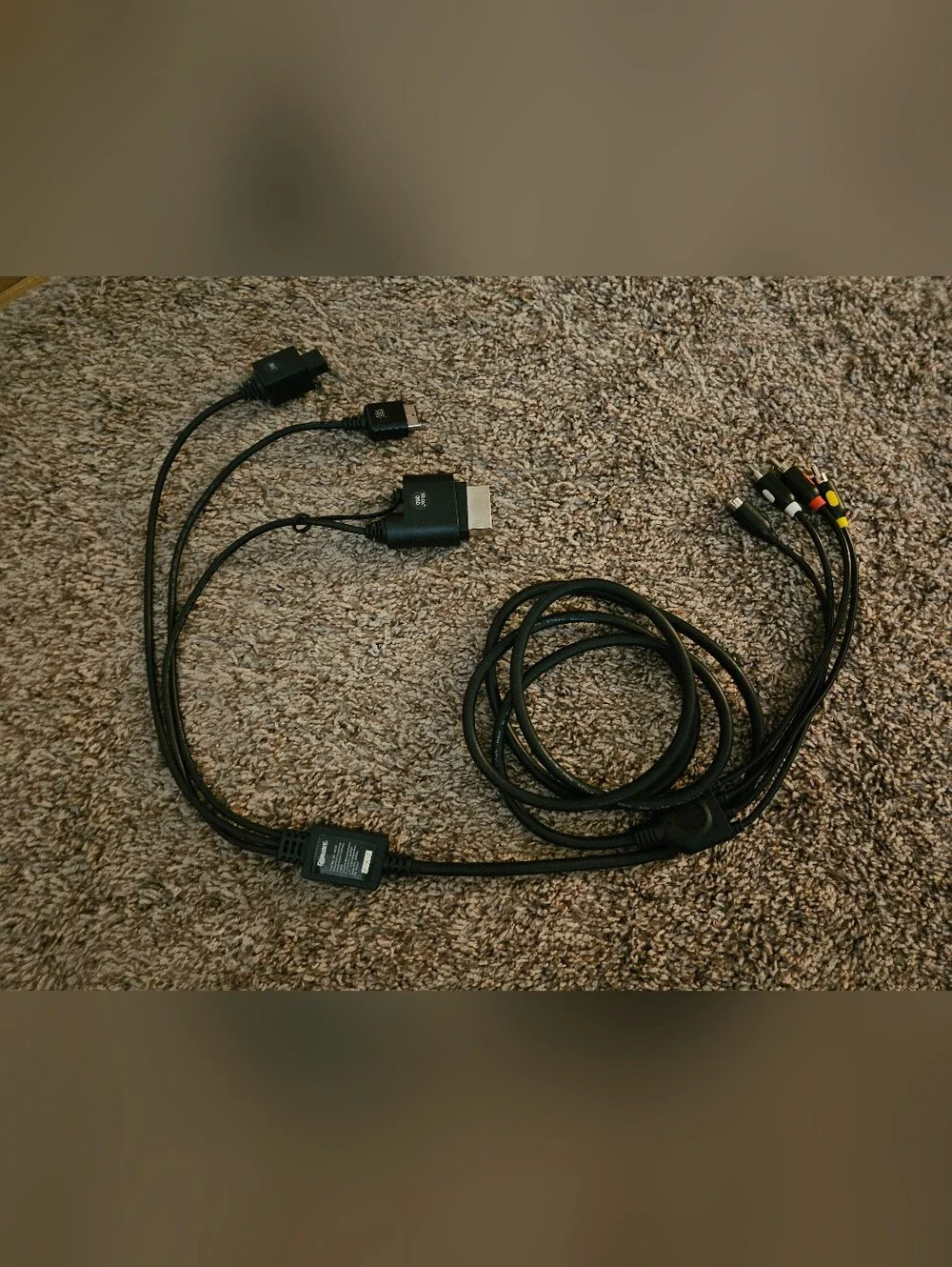 Gigaware Composite And S-Video Cable For Wii, PS2, PS3 And Xbox 360